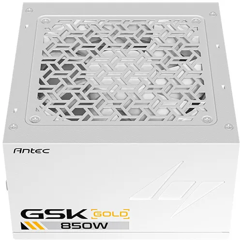 Antec 安鈦克 GSK850 White 850W 金牌全模組火牛 ATX 3.1 80+ Gold 全白扁線,7年保