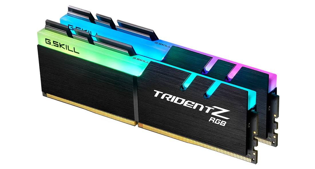 G.Skill Trident Z RGB 16GB 黑色套裝 (2x8GB) D4-3200C16 (F4-3200C16D-16GTZR)