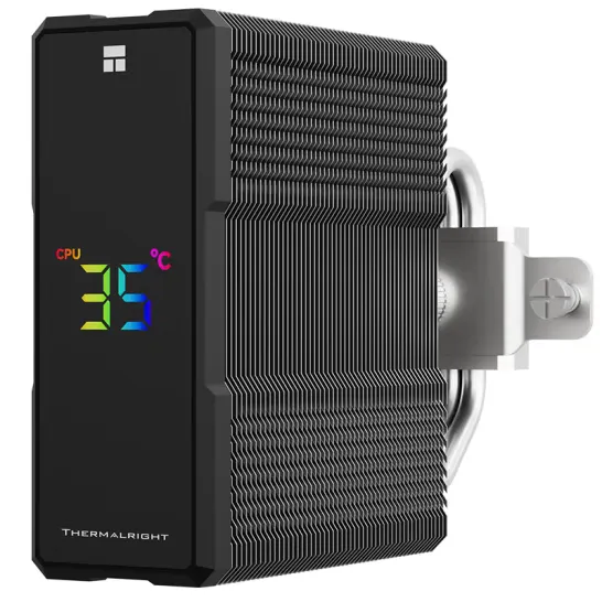 Thermalright 利民 AX120R Digital 黑色風冷散熱器 (AX120R-DIGITAL-BK)(AIR)