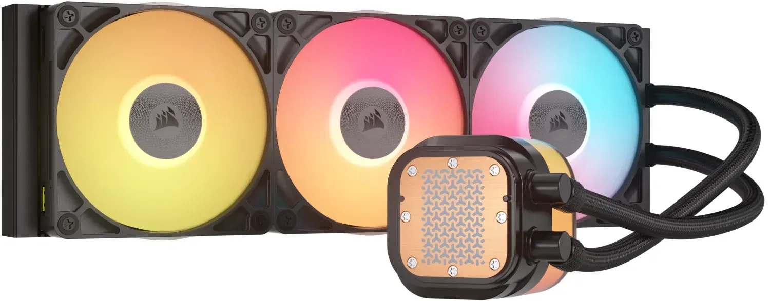 Corsair 海盜船 iCUE LINK TITAN 360 RX LCD 黑色水冷散熱器(AIO)(CW-9061023-WW)(最新產品)