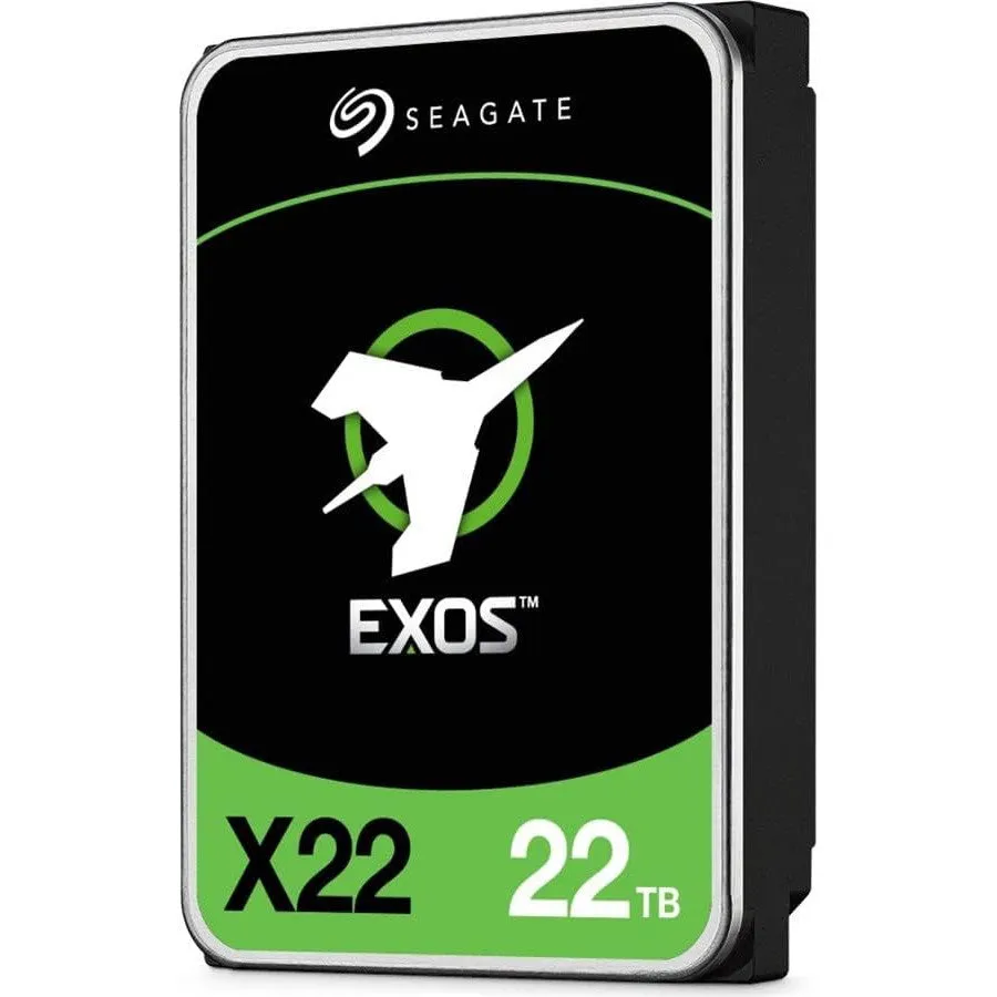 Seagate 希捷 Exos X22 22TB SATA3 企業級硬碟 (ST22000NM001E/PowerChoice/256MB/7200RPM/Enterprise 7x24)