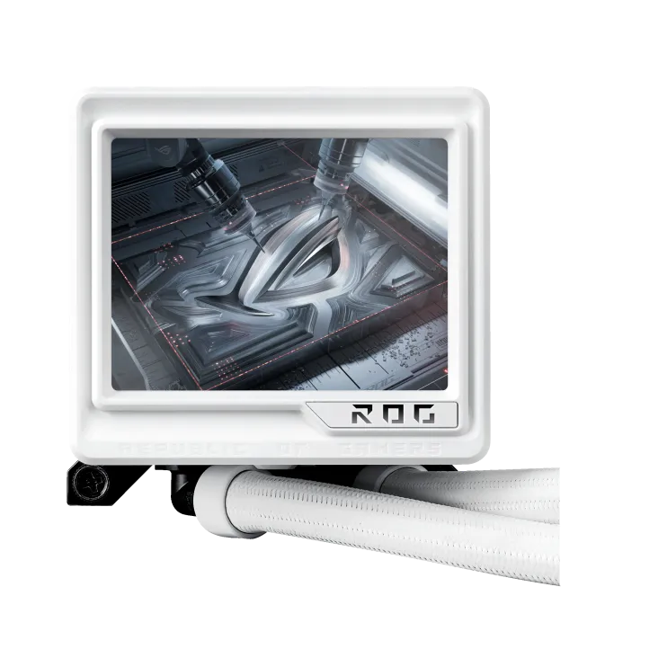 ASUS 華碩 ROG Ryujin III 360 ARGB Extreme 龍神III極致版 3.5吋LCD螢幕 白色水冷散熱器 (AIO)(TH-ARJ336V)(90R0132-M0UAY0)