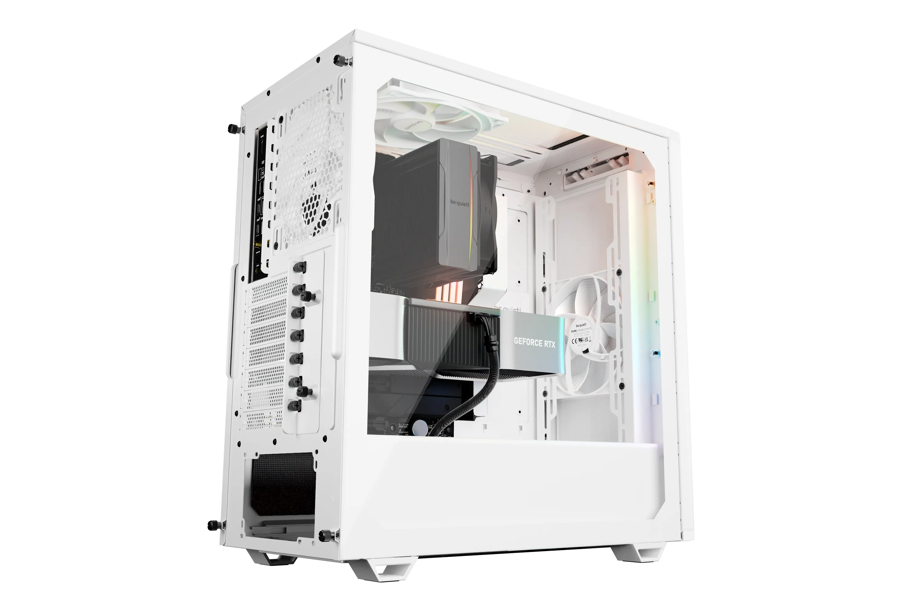 be quiet! PURE BASE 501 DX ATX Case (白色/White)(CA-B501DXW)