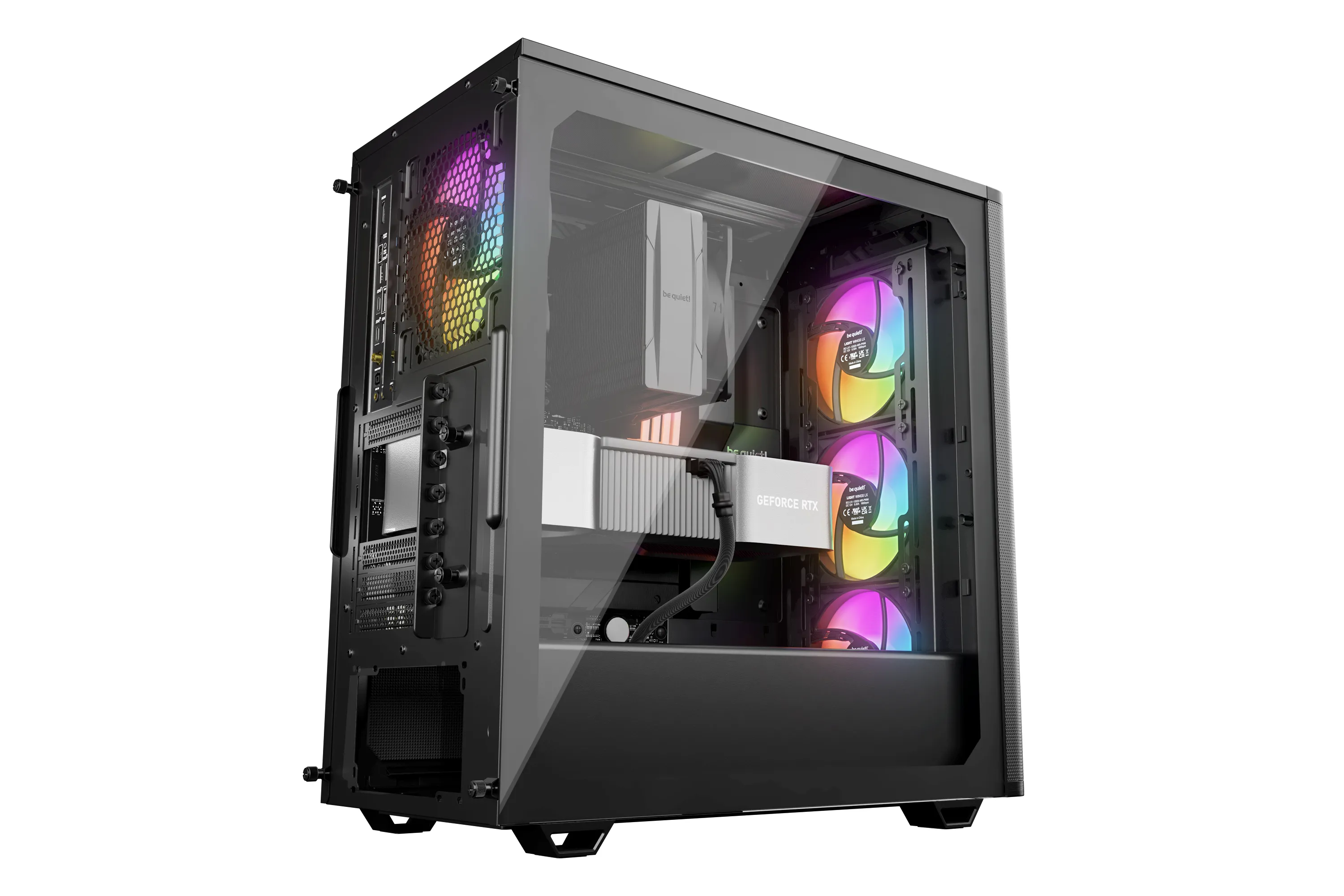 be quiet! PURE BASE 501 LX ATX Case (黑色/Black)(CA-B501LXB)