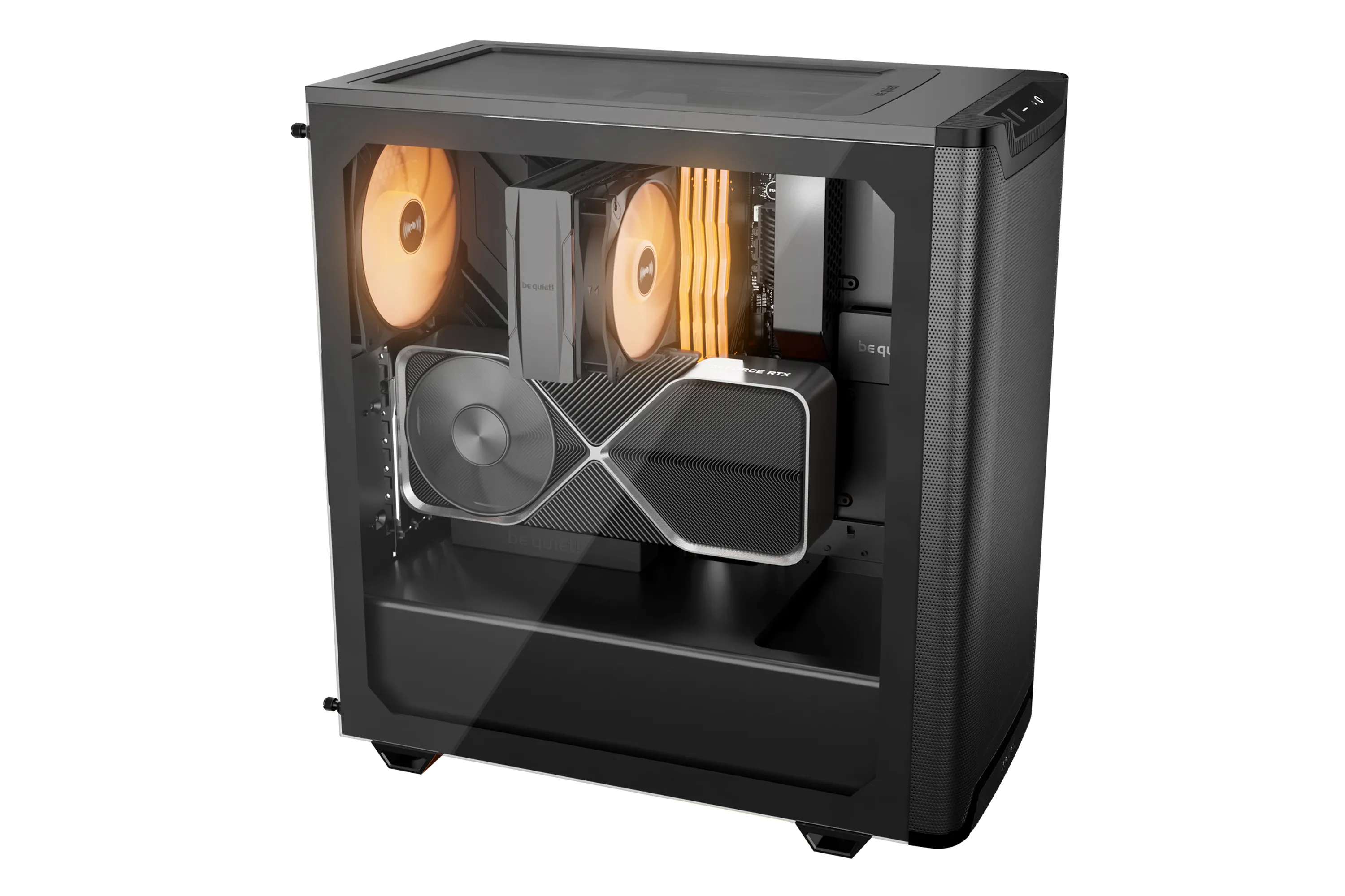 be quiet! PURE BASE 501 LX ATX Case (黑色/Black)(CA-B501LXB)