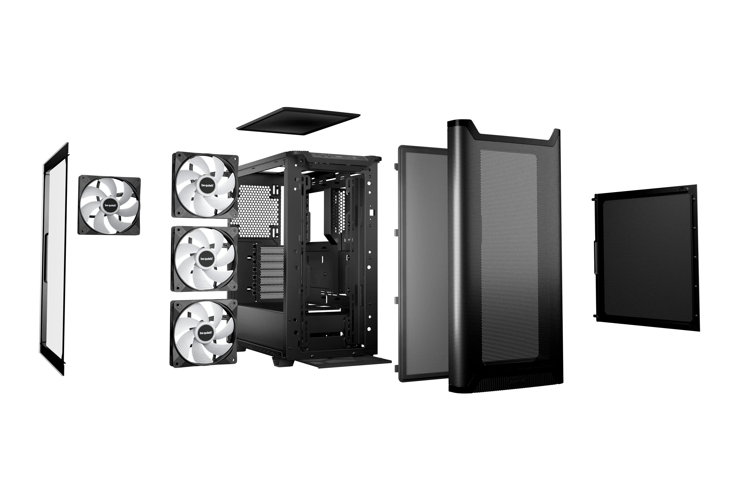 be quiet! PURE BASE 501 LX ATX Case (黑色/Black)(CA-B501LXB)