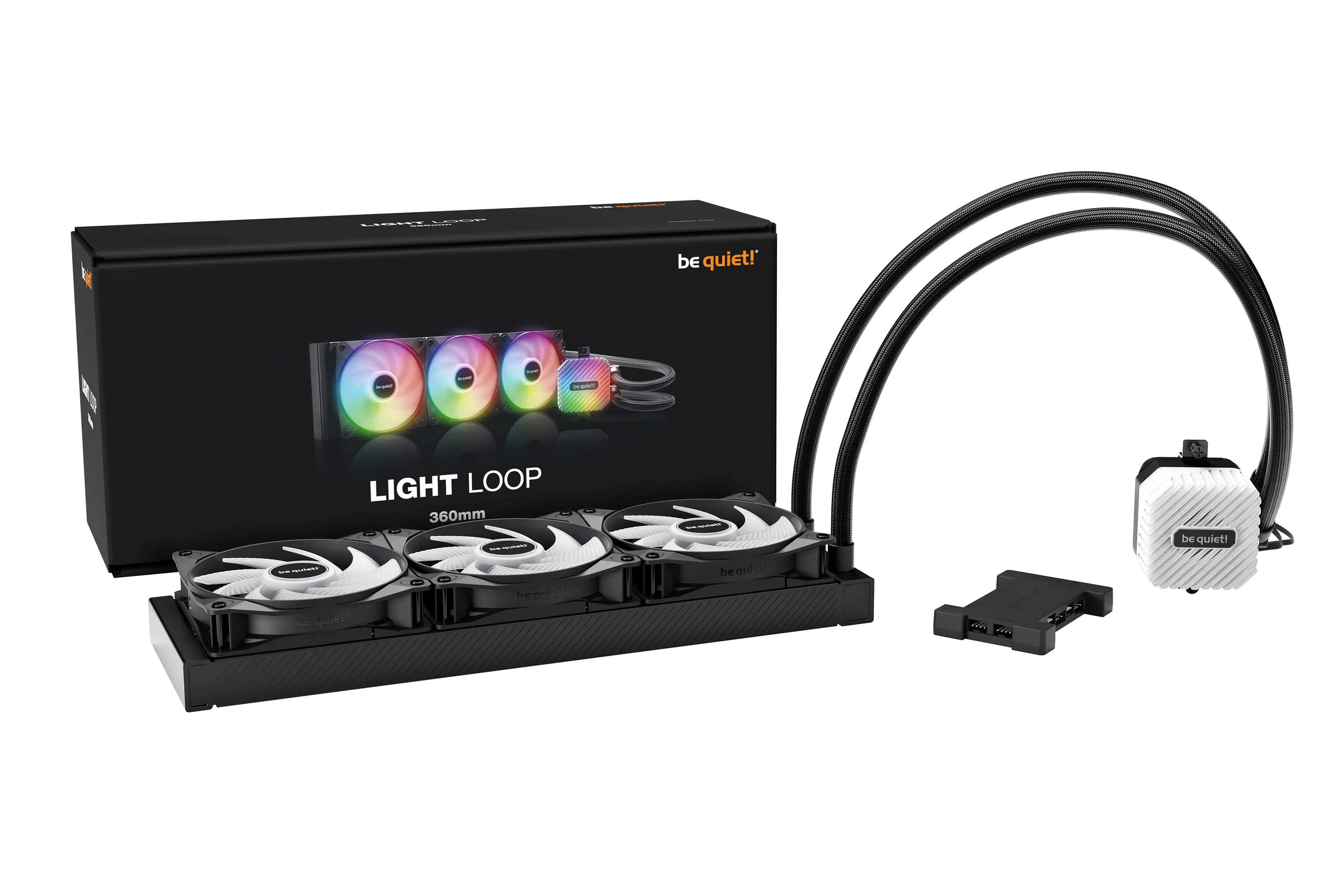 be quiet! LIGHT LOOP 360 黑色水冷散熱器 (TH-BLL360)(AIO)(BW022)
