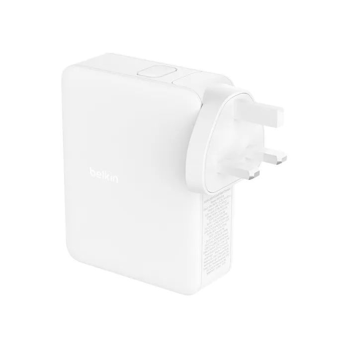 Belkin BoostCharge Pro 140W 4-Port GaN 家用充電器 (WCH014MYWH)