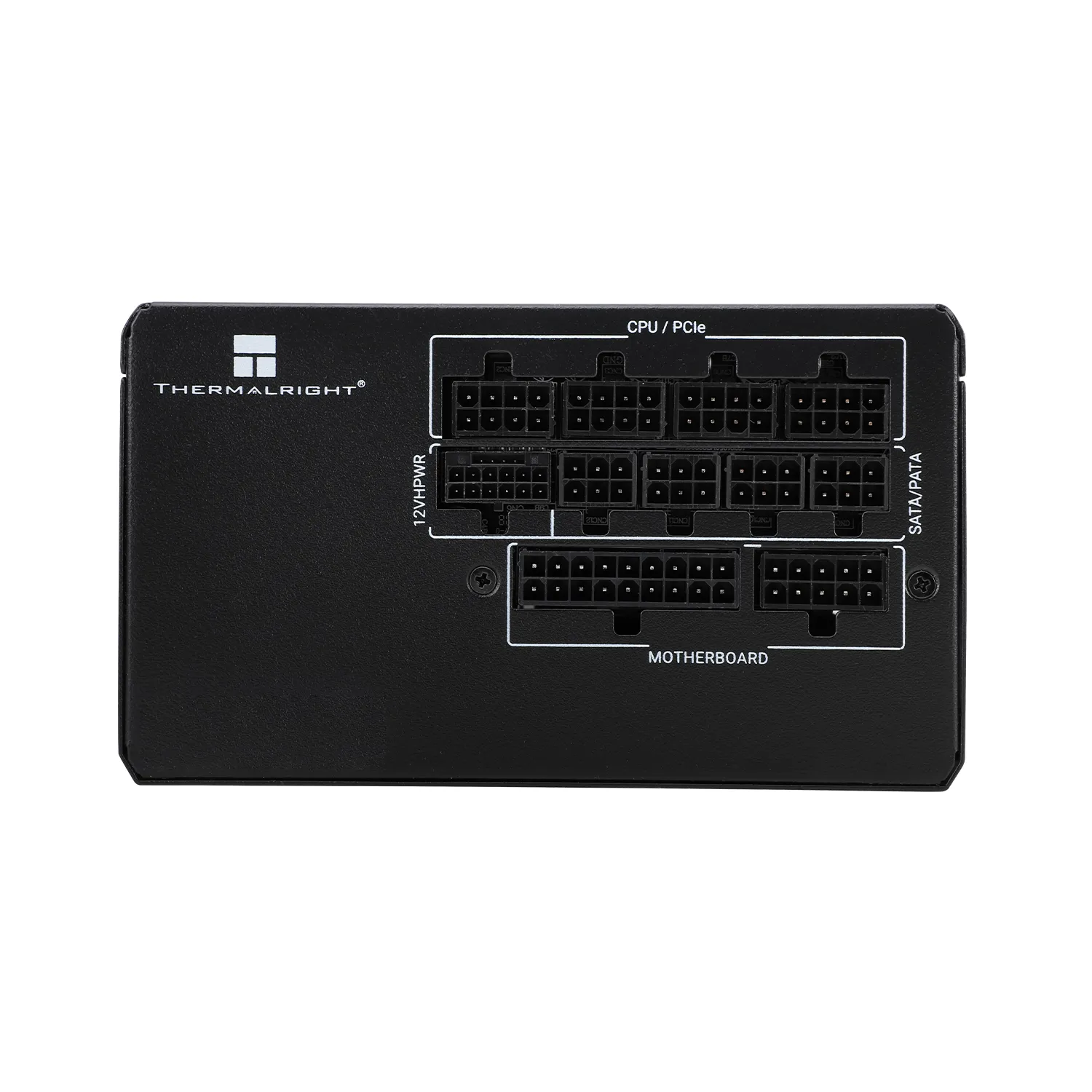 Thermalright 利民 TG-850 850W 金牌全模組黑色火牛 ATX3.0 80+ Gold PCIe5.0 全黑線 5年保 (TG-850)