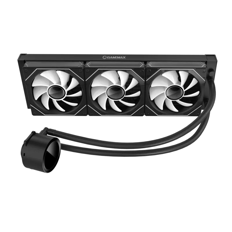 GameMax IceBurg 360 Digital ARGB 黑色水冷散熱器(AIO)