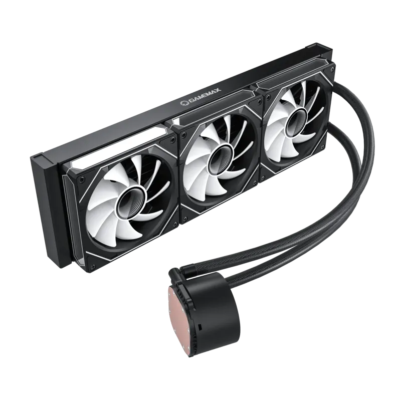 GameMax IceBurg 360 Digital ARGB 黑色水冷散熱器(AIO)