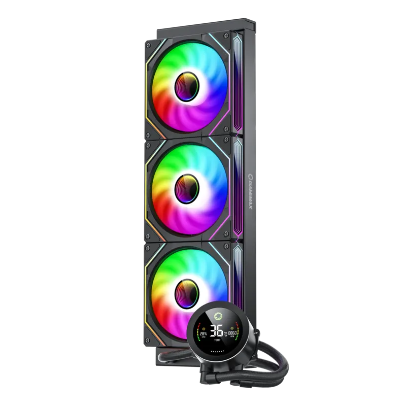 GameMax IceBurg 360 Digital ARGB 黑色水冷散熱器(AIO)