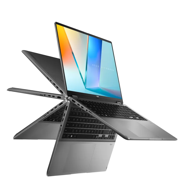 ASUS 華碩 ASUS Vivobook 16 Flip Notebook (Ultra5-226V/16GB/1TB/Intel Arc 130V/Touch)(TP3607SA-OLED-MG5005WT)