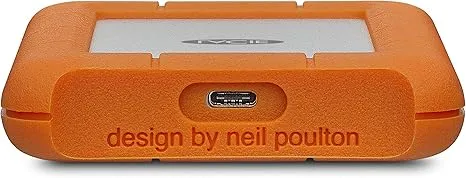 LaCie Rugged Mini 1TB USB-C 行動硬碟 (隨附 Rescue 服務)(STFR1000800)