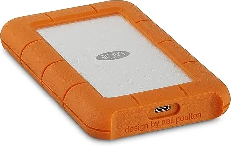 LaCie Rugged Mini 5TB USB-C 行動硬碟 (隨附 Rescue 服務)(STFR5000800)