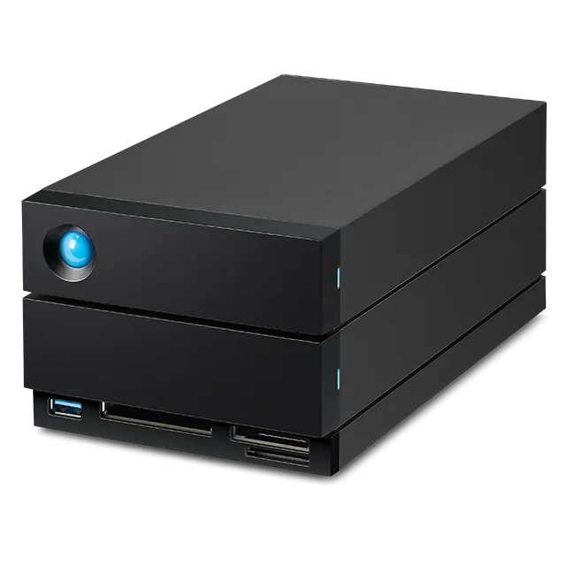 LaCie 2big Dock V2 16TB Thunderbolt 3 外接固態硬碟 (隨附 Rescue 服務)(STLG16000400)