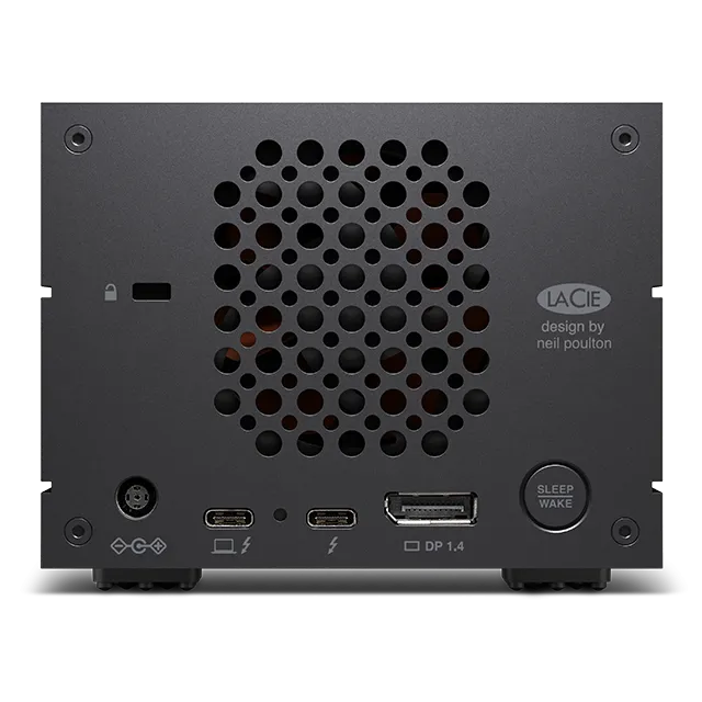 LaCie 2big Dock V2 28TB Thunderbolt 3 外接固態硬碟 (隨附 Rescue 服務)(STLG28000400)