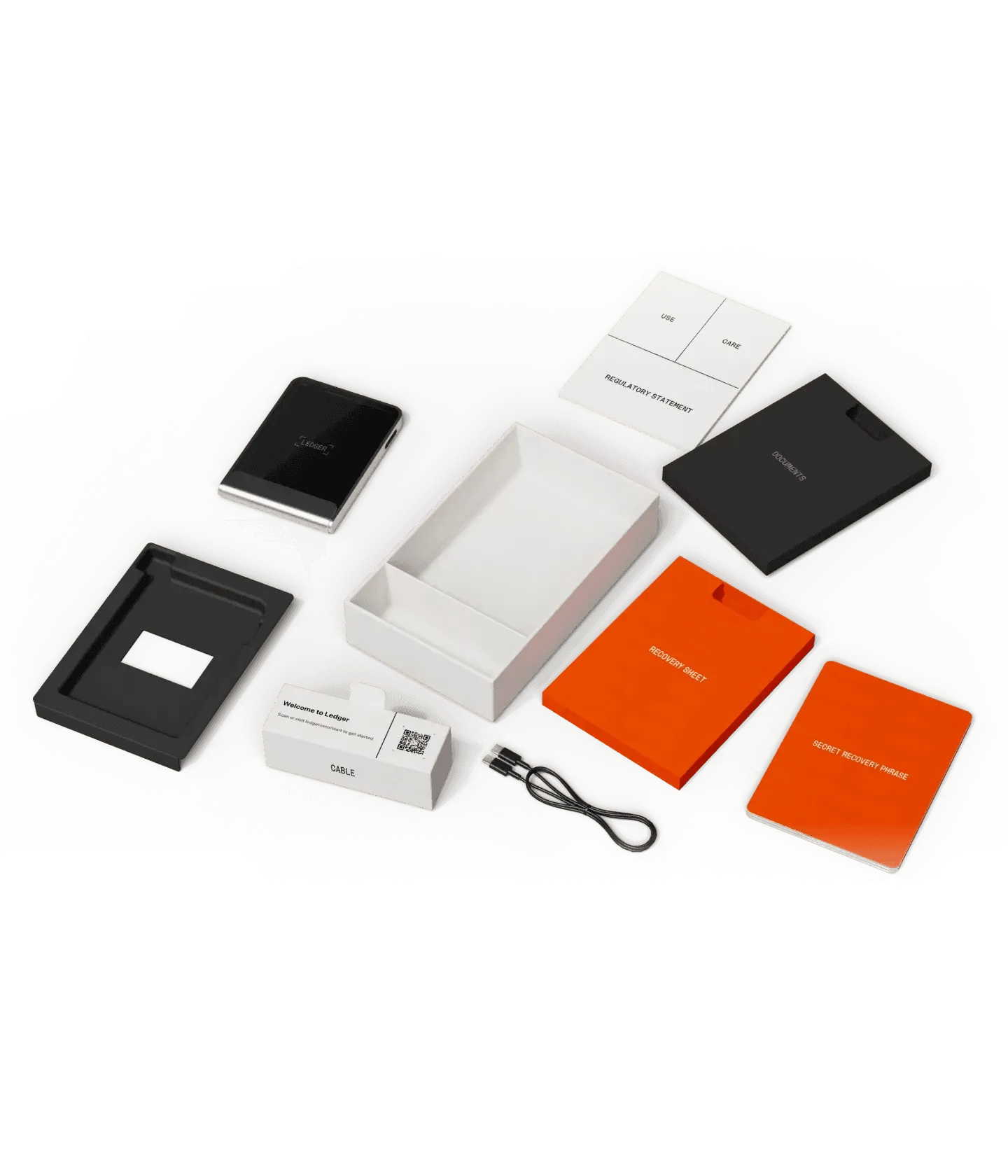 Ledger Flex 安全觸控螢幕加密貨幣冷錢包(提供一年保用)(首批預計 2月初到貨)-Centralfield Computer