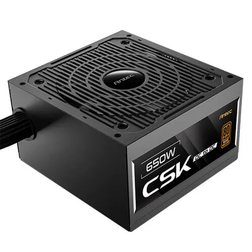 Antec 安鈦克 CSK650DC 650W 銅牌火牛 80+ Bronze 全黑扁線 5年保