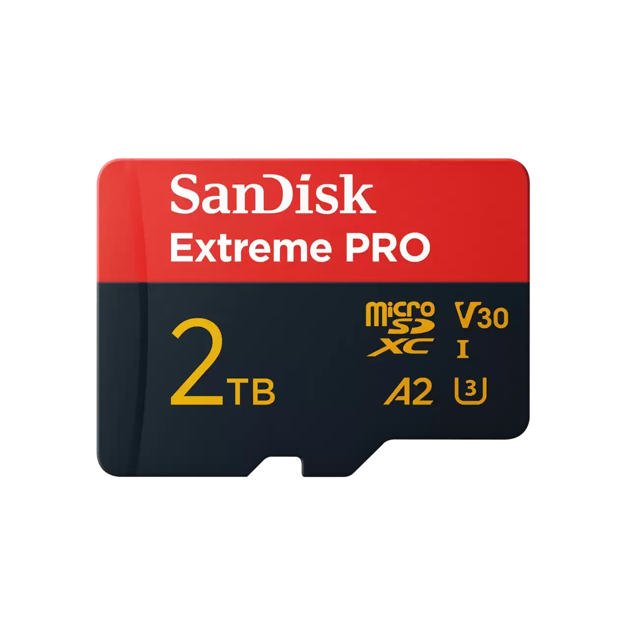 SanDisk 2TB Extreme PRO microSDXC™ UHS-I 記憶卡(SDSQXCD-2TB-GN6MA