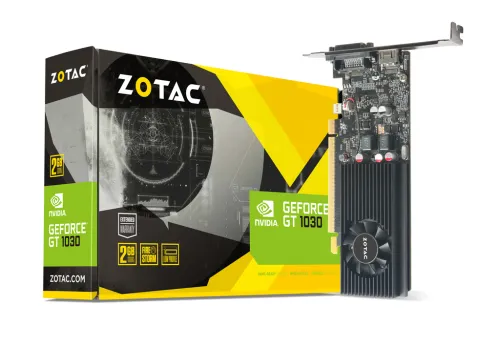 ZOTAC 索泰 GeForce GT 1030 LP 2GB GDDR5 顯示卡(ZT-P10300A-10L)(支援Low Profile)