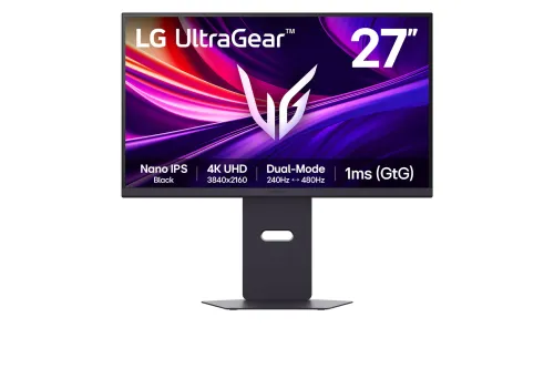 LG 樂金 27" 27G850A-B 電競顯示器 ( Nano-IPS/ 3840x2160/ 240Hz&480Hz/ HDMI&DP/ VESA100/ 高低升降)