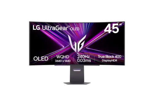 LG 樂金 45" UltraWide 45GX900A-B 曲面電競顯示器 ( OLED/ 3440x1440/ 240Hz/ HDMI&DP/ VESA100/ 高低升降/ 800R)