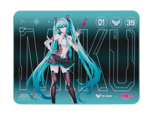 ASUS 華碩 TUF Gaming P1 Hatsune Miku Edition 電競鼠墊 (TUF Gaming X 初音未來)(90MP04C0-BPUA00)
