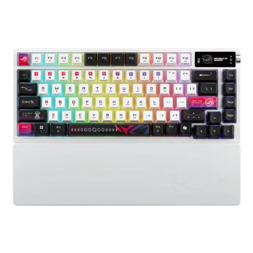 ASUS 華碩 ROG Azoth X 75% 客製化Storm軸電競鍵盤機械式鍵盤 (90MP044G-BKUA30)