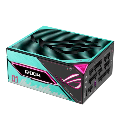 ASUS 華碩ROG Thor 1200W Platinum III 初音未來聯名版ATX3.1 80+