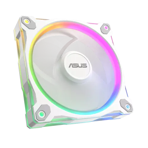 ASUS 華碩 Prime MR120 ARGB 12cm Fan (單把反向白色)(TH-APMR12U)