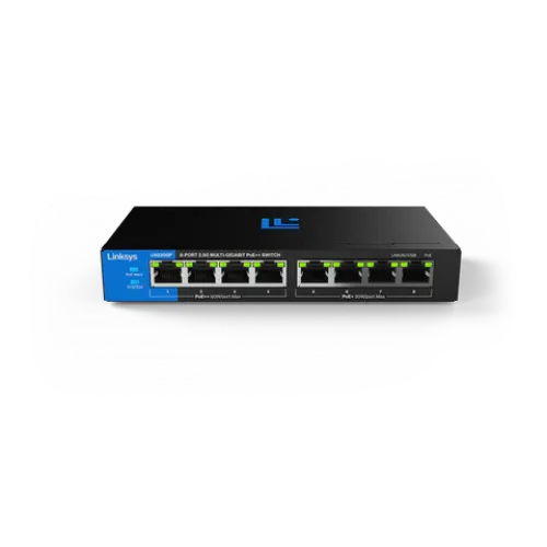 Linksys-LN2308P-AH-8port-2.5G-Multi-Gigabit-Unmanaged-POE+-Switch