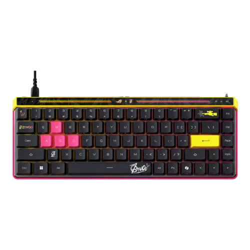 ASUS 華碩 ROG Falchion Ace HFX ZywOo Edition 磁軸電競鍵盤 (90MP04KE-BKUA20)