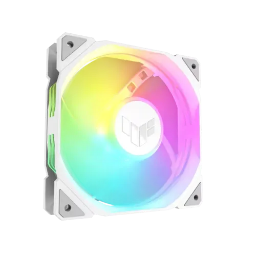 ASUS TUF Gaming TR120 Reverse ARGB 12cm Fan(單把反向白色)(TH-ATTR12V)
