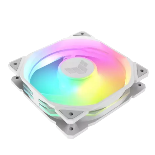 ASUS 華碩 TUF Gaming TR120 ARGB 12cm Fan(單把盒裝白色)(TH-ATTR12W)