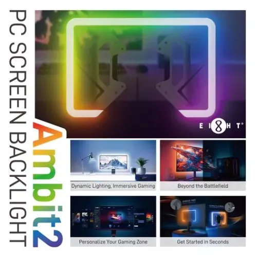 Eight-8-Ambit-2-RGB-Monitor-Backlight-w-Software