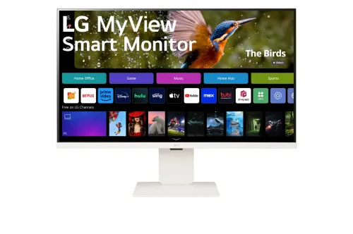 LG 樂金 32" MyView Smart Monitor 32SR83U-W 智能顯示器 ( IPS/ 3840x2160/ 60Hz/ HDMI&Type-C/ 高低升降/ VESA100)