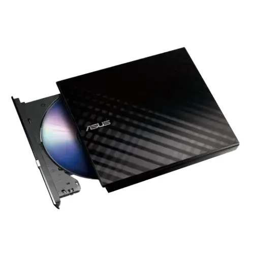 ASUS 華碩 Slim 8X DVD±RW ±RW (黑色)(外置式燒錄光碟機)(08D2S-U LITE)
